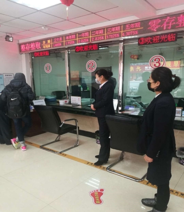 決勝戰“疫”——金玉村鎮銀行吉日復工